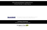 Embedded Motion Control Library - SMAC Corporation Motion Co… · emcl is the short for embedded motion control library and it is a firmware designed to manage all functions related