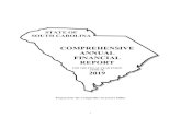 COMPREHENSIVE ANNUAL FINANCIAL REPORT · Certificate of Achievement Principal State Officials Organizational Chart State of South Carolina . Office of Comptroller General . 1200 Senate