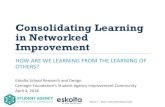 Consolidating Learning in Networked Improvementsummit.carnegiefoundation.org/session_materials/A5...DRAFT – NOT FOR DISTRIBUTION DRAFT – NOT FOR DISTRIBUTION Consolidating Learning
