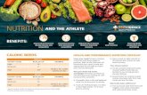 NUTRITION AND THE ATHLETE/media/Files/Providence OR PDF/Sports Medicine...NUTRITION AND THE ATHLETE MATCHING YOUR FOOD INTAKE TO YOUR EXERCISE DEMANDS Calculate the grams of macronutrients
