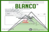Restricted Use Pesticide blanco tm...When BLANCO is applied at less than 10 gallons per acre finished spray volume, a drift control or spray deposition additive SHOULD be used. Refer