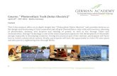 Course: Photovoltaic Tech (Solar Electric)...Please specify that you wish to join our Course "Photovoltaic Tech (Solar Electric)" April 25th – April 30th 2016 – Berlin. Within