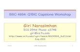 Giri Narasimhan - users.cs.fiu.eduusers.cs.fiu.edu/~giri/teach/qbic/Su11/Lec1.pdf · 7/11/11 Q'BIC Bioinformatics 10 General Information GenBank Release 163/178/184 (Dec 2007/Aug