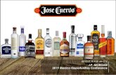 Board Meeting - Cuervo · Board Meeting Apr 25 2018 J.P. MORGAN 2019 Mexico Opportunities Conference BECLE, S.A.B. de C.V. September 25th, 2019