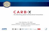 Tyler Merkeley, MS, MBA BARDA’s CARB-X Program Manager ... · Government Can Drive Innovation! powered by • The “X” model is another example of how BARDA is innovating both