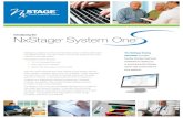 Introducing the NxStage System One€¦ · System One S— Therapy Options for Every Lifestyle The System One S combines the reliability of the System One and the added treatment