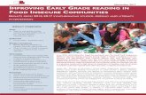 November 2017 IMPROVING EARLY GRADE READING IN FOOD ...€¦ · RESULTS FROM 2015-2017 SYNCHRONOUS SCHOOL FEEDING AND LITERACY INTERVENTION Since 2015, World Education Nepal has partnered