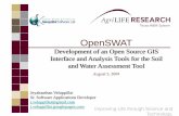 OpenSWAT - SWAT | Soil & Water Assessment Tool · Improving Life through Science and Technology. OpenSWAT. Development of an Open Source GIS Interface and Analysis Tools for the Soil