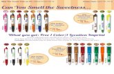 Can You Smell the Sweetness - ALL-IN-ONEHeaven Scent™ Click Pen with Lite Scents Aroma USA Heaven Scent™ Twist Pen as low as as low as as low as as low as $1.59 (R) $1.39 (R) $0.93
