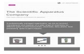 The Scientific Apparatus Company · We, "The Scientific Apparatus Company" came into existence with a vision to excel in the field of manufacturing machinery for pharmaceutical, chemical,