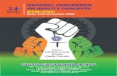 NATIONAL CONVENTION th ON QUALITY CONCEPTS (NCQC-2020)€¦ · Official Language of presentation will be Hindi/English. For the explanation of the presentation in video, if done in