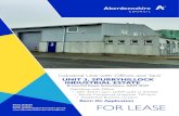 Industrial Unit with Offices and Yard UNIT 3 ... · UNIT 3, SPURRYHILLOCK INDUSTRIAL ESTATE Broomhill Road, Stonehaven Location: The property is located within Spurryhillock Industrial