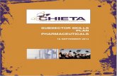 SUBSECTOR SKILLS PLAN PHARMACEUTICALS · This shortened version of the subsector skills plan consists of the following sections: Statistical Overview This overview is based on the