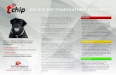 MICROCHIP TEMPERATURE (MT) GUIDEMICROCHIP … · MICROCHIP TEMPERATURE (MT) above 102.2°F or 39.0°C can be a sign of high risk for hyperthermia or fever, and is a possible medical