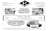 SPRING CARNIVAL May 22!! - Riverview Community Centreriverviewcc.ca/documents/reflector-may-2009.pdf · Spring Carnival ALL May 27 7:00 – 10:00 Manitoba Hydro Power Smart Public