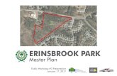 Erinsbrook Park Master Plan Third Public Workshop Presentation · public workshop #3 presentation | january 17, 2017 erinsbrook park master plan 6 hoa property (not included in project)