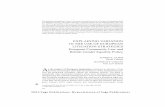 IN THE USE OF EUROPEAN European Community Law and …kal438/...The authors show how the European legal system actually shifted the domestic balance of power in favor of equality actors,
