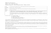 Memorandum City of Lawrence Planning & Development …Date: June 13, 2016 RE: ITEM NO. 6 EXTENSION REQUEST FOR PRELIMINARY PLAT FOR GOING SOUTH ... The downstream sanitary sewer analysis