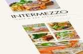 FORETTER · Intermezzo-inspirert thaisuppe med kylling, grønnsaker, kokos, sitrongress og koriander. Serveres med brød. 116 IPOTETO *SE, M, E, SN 149 Bakt potet toppet med smeltet