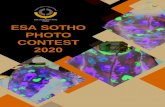 ESA SOTHO PHOTO CONTEST 2020€¦ · for winning the 2020 contest. The Member voting was virtual this time, in light of the COVID-19 pandemic, and Uganda’s victory seemed obvious