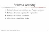 Related readingggordon/tmp/04-naive-bayes-annotated.pdfGeoff Gordon—10-701 Machine Learning—Fall 2013 Related reading •Bishop 2.5: nearest neighbor and Parzen windows •Bishop