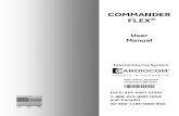 COMMANDER FLEX - User Manual Search Engine€¦ · Pulse Oximeter. 11 Unpacking Commander FLEX 1. Remove the Commander FLEX and additional peripheral devices from the box. 2. Check