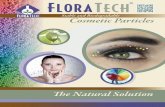 Stable and Biodegradable Cosmetic Particles · biodegradable, 100% natural and contain no microplastics. FlorapEarls Visual & Tactile SSPENSU iON Suspension is by far the most commonly