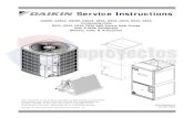 Service Instructions · parts and electric motor inside a common housing, minimizing refrigerant leaks and the hazards sometimes associated with moving belts, pulleys or couplings.