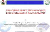 Exploring space technologies for sustainable development...Prepared by: 2014 Satellite Industry Indicators Summary Mobile ($3.3B) Earth Observation Services ($1.6B) Fixed $17.1 $122.9B