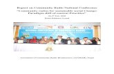 Report on Community Radio National Conference ... Pokhara Nepal. This was first conference ever held