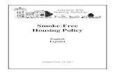 Smoke-Free Housing Policy - Smoke-Free Housing Policy - Bili¢  2 | Page LCHA Smoke-Free Housing Policy