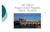 45 ICALP Prague, Czech Republicicetcs.ru.is/luca/files/ICALP2018.pdf · 2016. 7. 19. · Prague, Czech Republic July 9 - 13, 2018. ... Monday workshops at the university welcome party