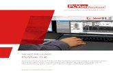 NEWS RELEASE PcVue 11 · PcVue 11.2 consolidates the integration of standards and components for an even better interoperability and quality. PcVue 11.2 implements the KNX driver