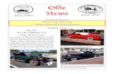 Olde News--August, 2014local.aaca.org/ancientcity/Newsletters/August2014.pdfSince1983& & Olde News & Since1935 St. Augustine Since 1565 Ancient City Auto Club Antique Automobile Club