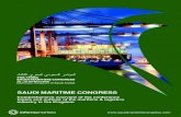 SAUDI MARITIME CONGRESS€¦ · their clearance procedures electronically, and decreasing the number of clearance documents required. Infrastructure is also undergoing a major strategic