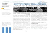 POLICY PAPER 21 MAY 2019 JUST ENERGY TRANSITION: … · The declining competitiveness of coal and European coal mining, together with European Union’s (EU) climate and air pollution