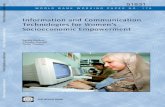 Information and Communication Technologies for Women’s ...€¦ · Empowering Women through ICTs ... European Women in Technology (WITEK), United Kingdom; Dr. Peggy S. Meszaros,