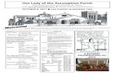 Our Lady of The Assumption Churchassumptionofmary.ca/bulletin/bulletin/2017/2017-10-08...2017/10/08  · one and the prophets, so also the scribes and Pharisees prepare to murder the