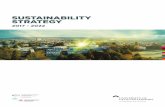 SuStainability Strategy...Sustainability guides our local, national and international relationships, enhancing our role as an anchor institution in our region and a stimulus for innovation