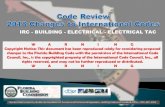 IRC - BUILDING - ELECTRICAL - ELECTRICAL TAC · 2018. 9. 20. · Fire classification requirements (Section R907.3) are for rooftop mounted photovoltaic systems, not rooftop mounted