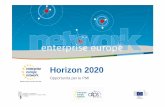 Horizon PMI IT NMQ · Horizon 2020 per le PMI Tutte le forme di R&D + innovazione (exploitation & commercialisation) SME participazione in progetti di R&D collaborativi o di innovazione