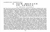 AMERICAN IMPERIALISM A NEW MENACE IN AFRICA€¦ · April, 1955, where twenty-nine independent countries of Asia and Africa, which had recently emerged from colonial oppression, pledged