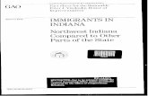 GGD-92-32FS Immigrants in Indiana: Northwest Indiana … · 2011. 9. 30. · GAO Unlted Statee General Accounting OfRce Washington, D.C. 205411 General Government Division B-246883.1