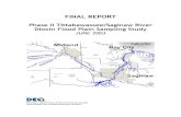 FINAL REPORT - Tittabawassee River · 2003. 6. 24. · FINAL REPORT Phase II Tittabawassee/Saginaw River Dioxin Flood Plain Sampling Study ... 503 N. Euclid Avenue, Suite 9 Bay City,