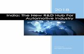 India: The New R&D Hub For Automotive Industryindia.taplowgroup.com/Portals/20/India - The New R&D Hub...high-quality scientific research. India-based R&D services companies, which