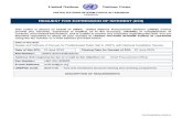 United Nations Nations Unies · PD/EOI/MISSION v2018-01 This notice is placed on behalf of UNIFIL. United Nations Procurement Division (UNPD) cannot provide any warranty, expressed