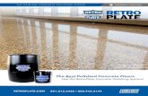 The Best Polished Concrete Floors€¦ · 801.812.3420 / 888.942.3144 UNIVERSITY OF LETHBRIDGE LETHBRIDGE, AB, CANADA by CONCRETE REFLECTIONS, INC. The Best Polished Concrete Floors