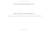 STRATEGY FOR JORDAN - ebrd.com · a mid-term CSRF review of country strategy implementation (i.e. two years after its approval), as part of the Country Strategy Updates (CSUs) followed