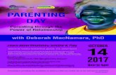 Parenting Day Poster - Peter Greers Parenting through...Parenting is providing the conditions in which a child can realize his or her full human potential Event Location: 2017 Trinity