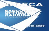 EXECUTIVE OFFICER CANDIDATE - DECAofficers represent more than 220,000 student members to a variety of key stakeholders, including fellow members, advisors, education administrators,